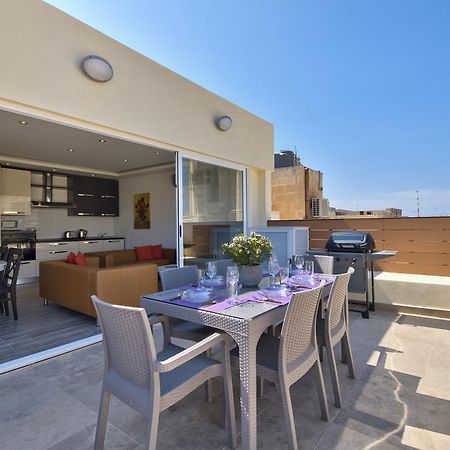 Valletta Luxe 3-Bedroom Duplex Penthouse With Sea View Terrace And Jacuzzi ภายนอก รูปภาพ