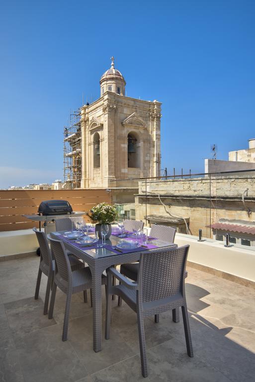 Valletta Luxe 3-Bedroom Duplex Penthouse With Sea View Terrace And Jacuzzi ภายนอก รูปภาพ